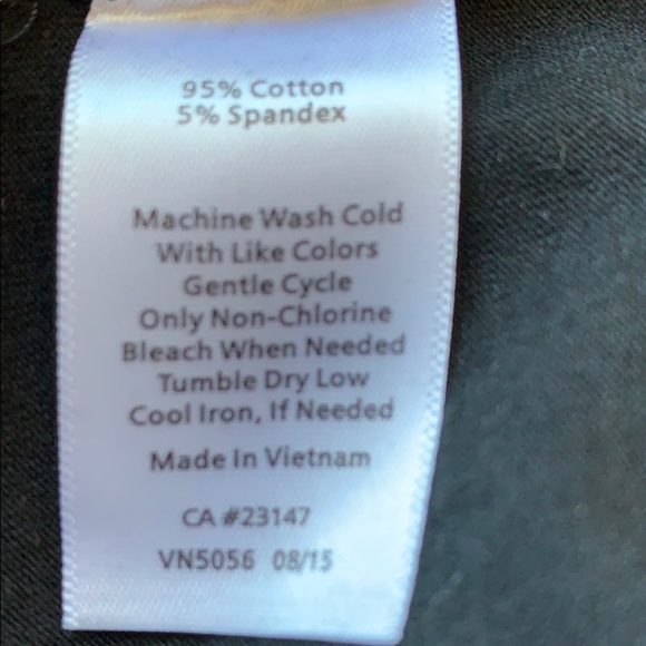 Talbots mock turtleneck stretchy all black VGUC - Picture 5 of 6